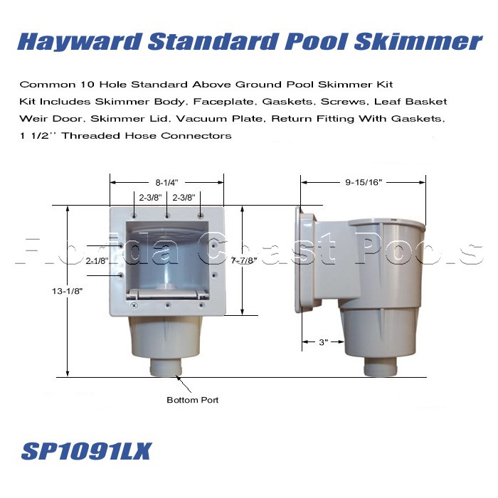 Why Are There 2 Holes In Pool Skimmer - A Pictures Of Hole 2018 Should Both Holes In My Skimmer Be Open