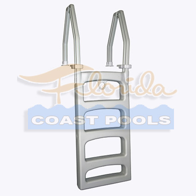 FCP-Vinyl-Worls-DL Vinyl Works Above Ground Pool Deck Ladder